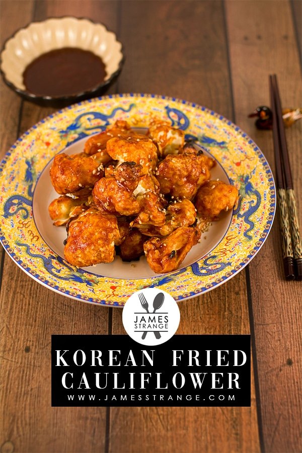Korean Fried Cauliflower "Wings"