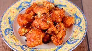 Korean Fried Cauliflower “Wings”