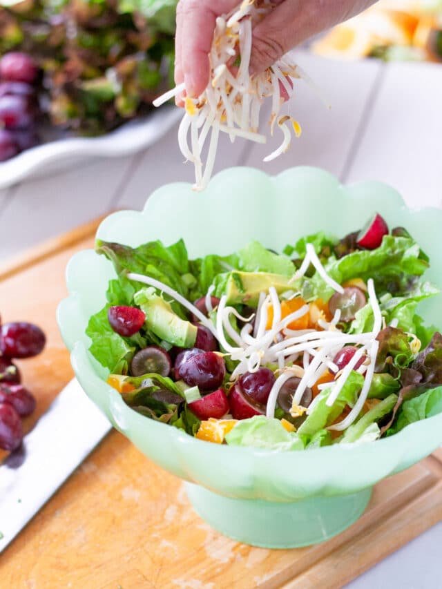 Sugar-free poppyseed salad dressing