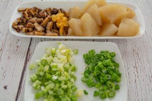 Prepared vegetable ingredients