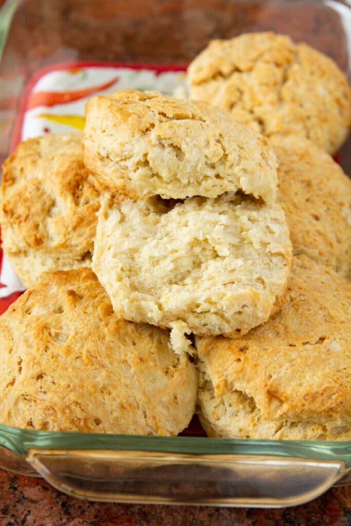 Old Fashioned Homemade Biscuits Without Buttermilk