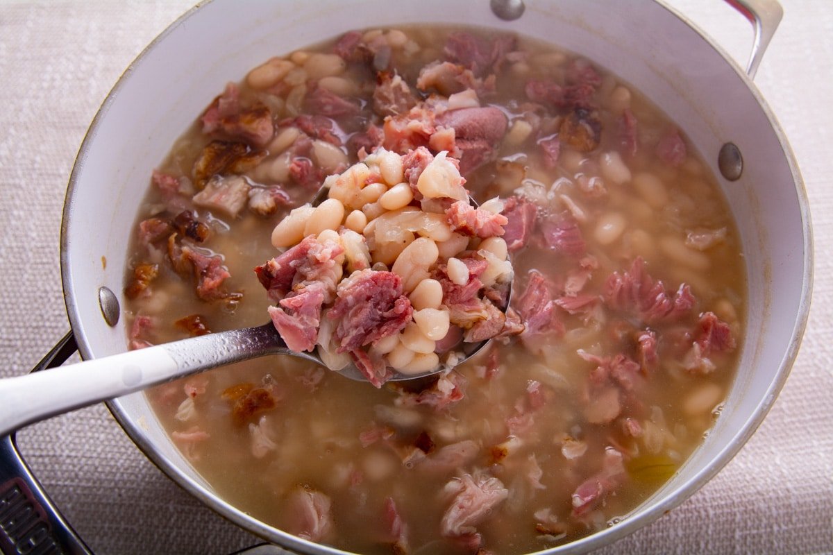 Instant pot navy bean online soup with ham bone