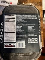 How to cook frozen lasagna from Costco - James Strange